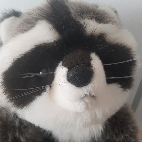 Lazy Boy Promotional Plush Raccoon Stuffed Animal 1991 Toy 14 Inch Vintage CLEAN - Picture 9 of 12